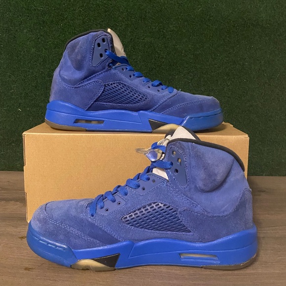 Jordan 5 Retro ‘Blue Suede’ Size 7 - Picture 4 of 11